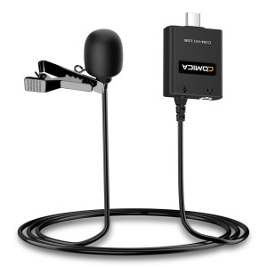 میکروفون یقه ای با سیم کامیکا مدل CVM-V01.USB رابط Type-C